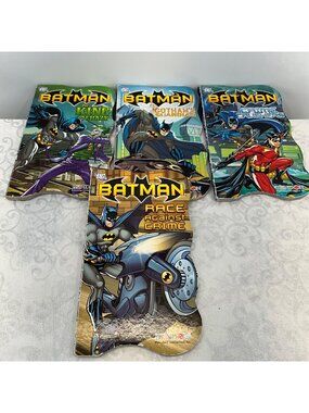 Batman Shaped Board Books Set Of 4 By Bendon: